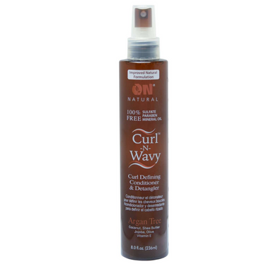 ON Natural Curl-N-Wavy Curl Defining Conditioner & Detangler – 8 fl oz - ANNS BEAUTY SUPPLY